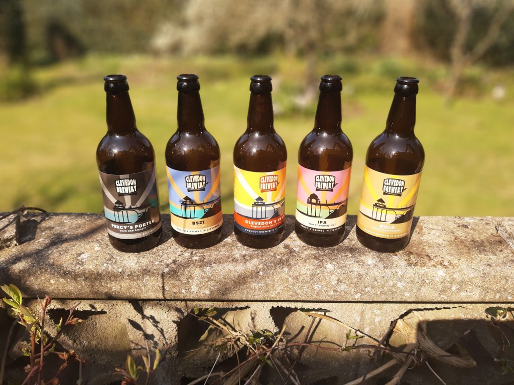 CLEVEDON-BREWERY-BOTTLES